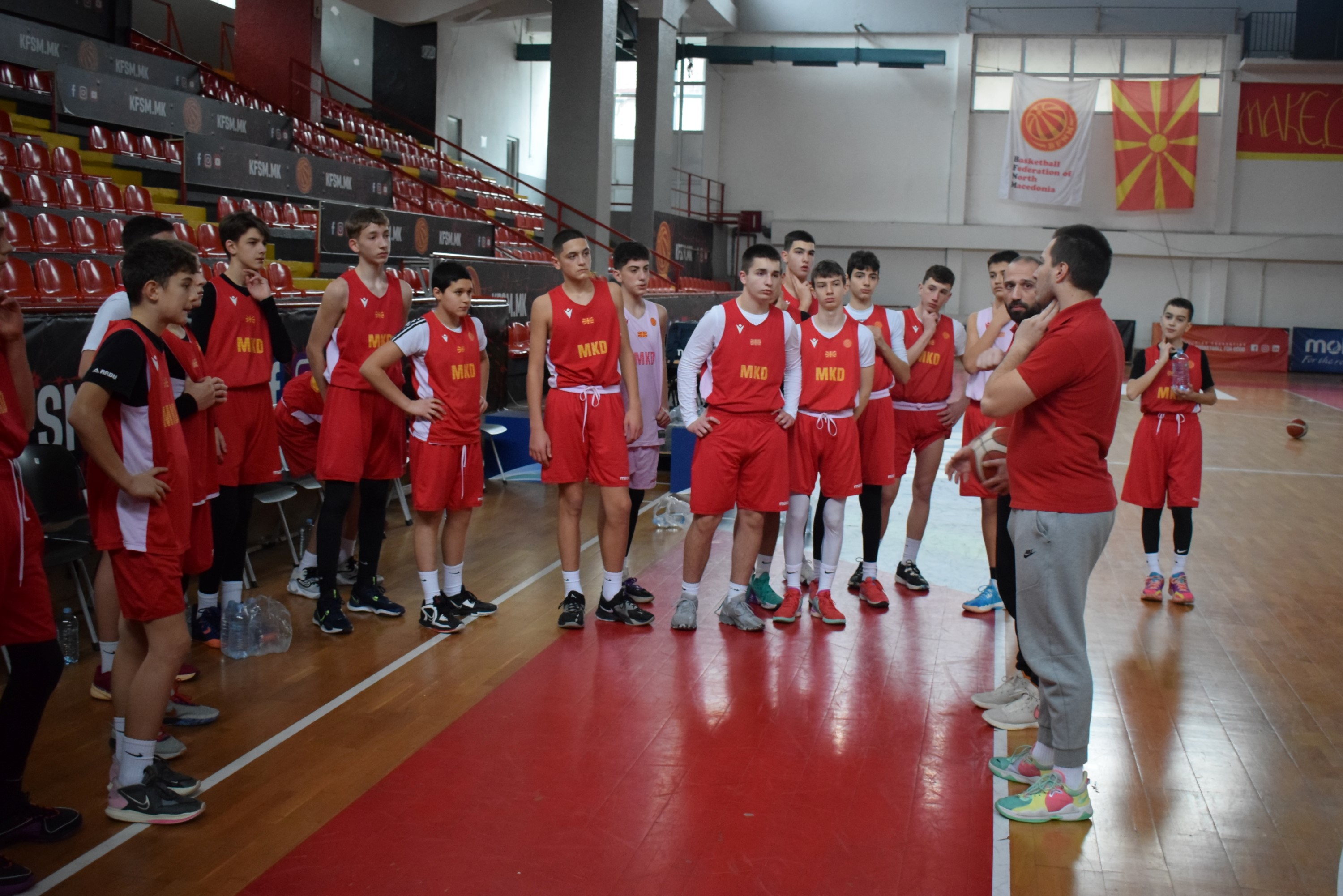 Мини тренинг-камп за националната селекција „Под 14“ години