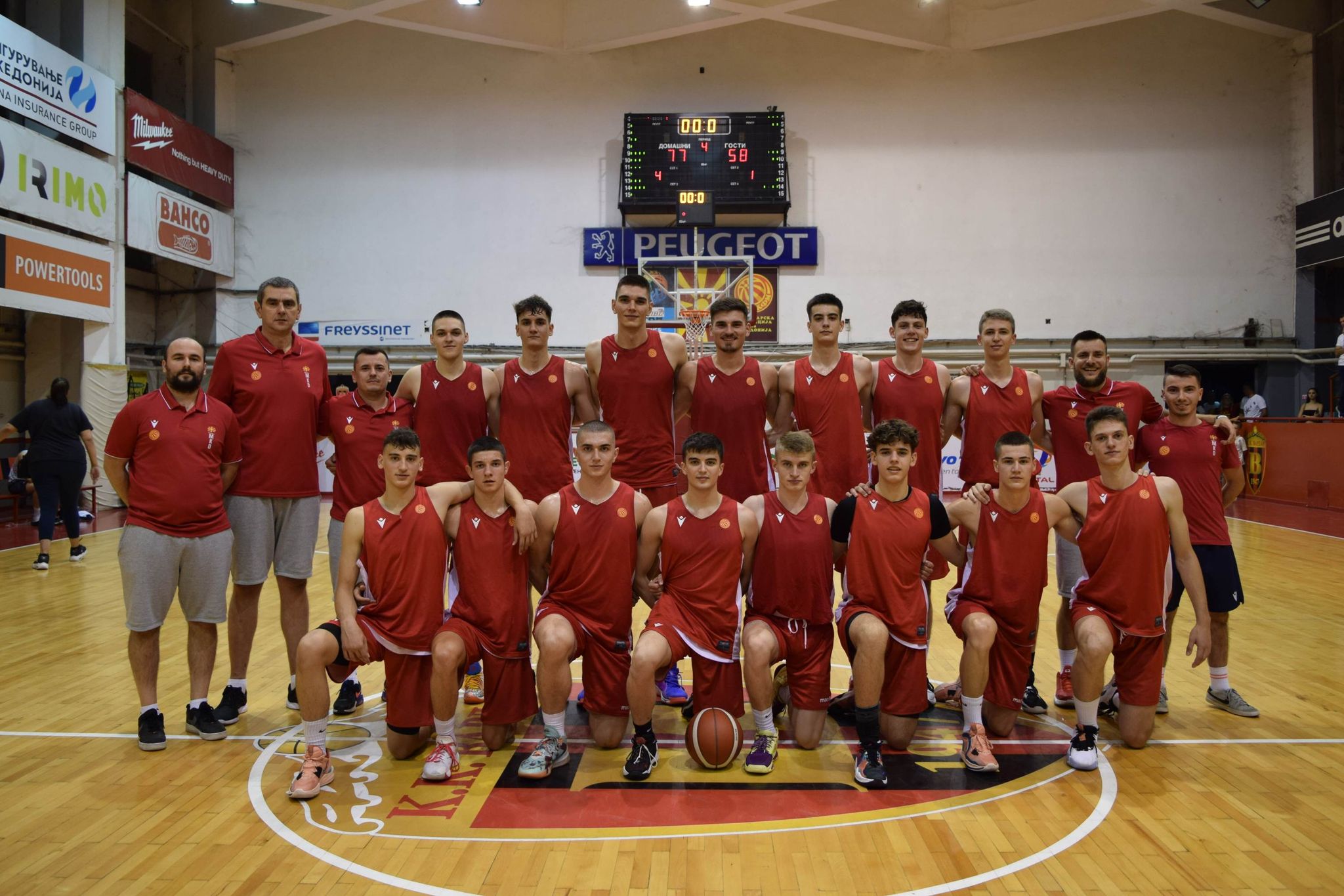 Јуниорите ќе спарингуваат со Грција, Црна Гора и Бугарија