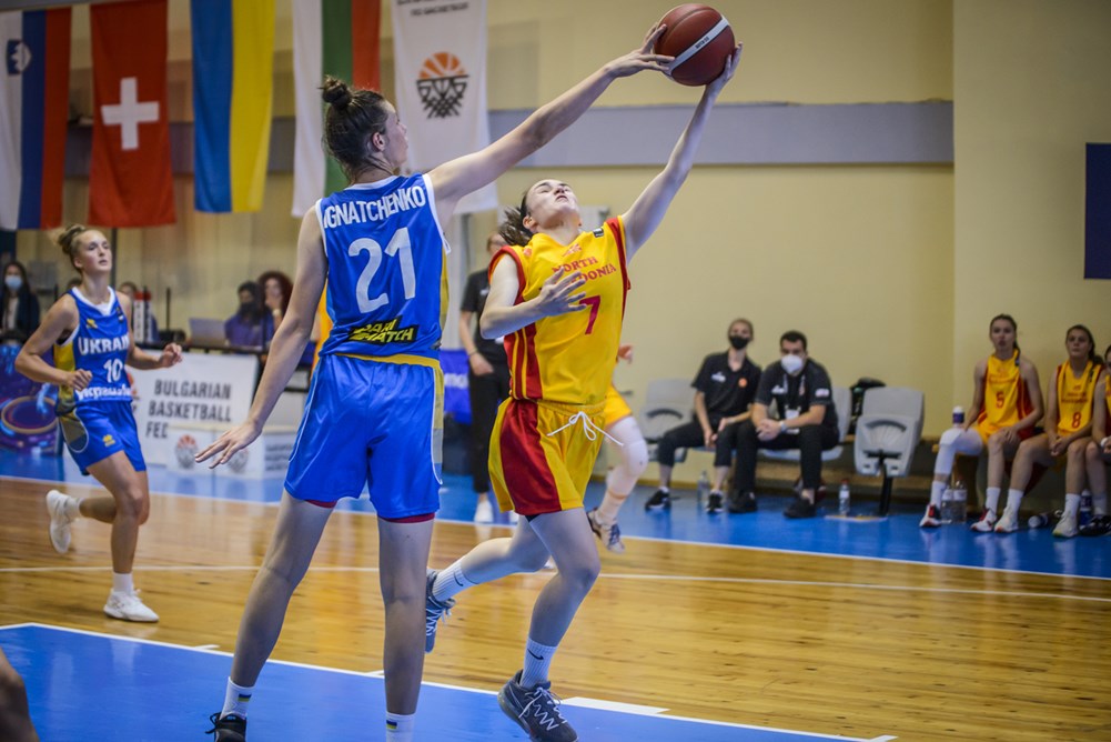 ФИБА „ЧЕЛЕНЏЕР“ ТУРНИР - „ПОД 18“-ЖЕНИ: Пораз во добра игра од Украина