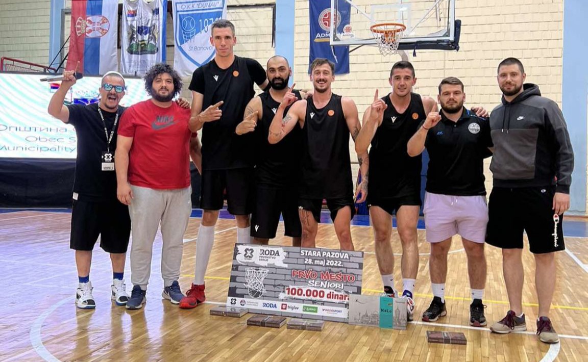 Екипа од 3х3 репрезентацијата на Македонија победи на турнир во Стара Пазова