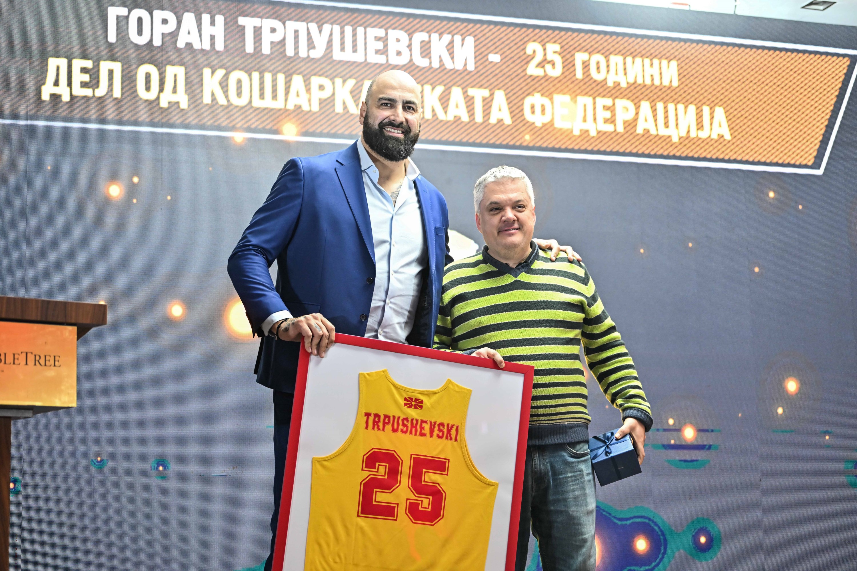 Специјална креација со бројот „25“ за Горан Трпушевски
