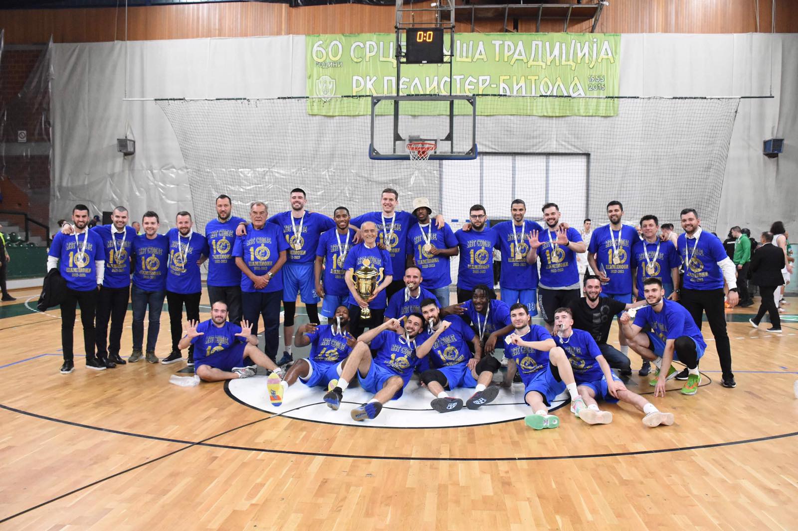 ПРВА ЛИГА МАЖИ ПЛЕЈ-ОФ ФИНАЛЕ: МЗТ Скопје Аеродром ја освои десеттата шампионска титула