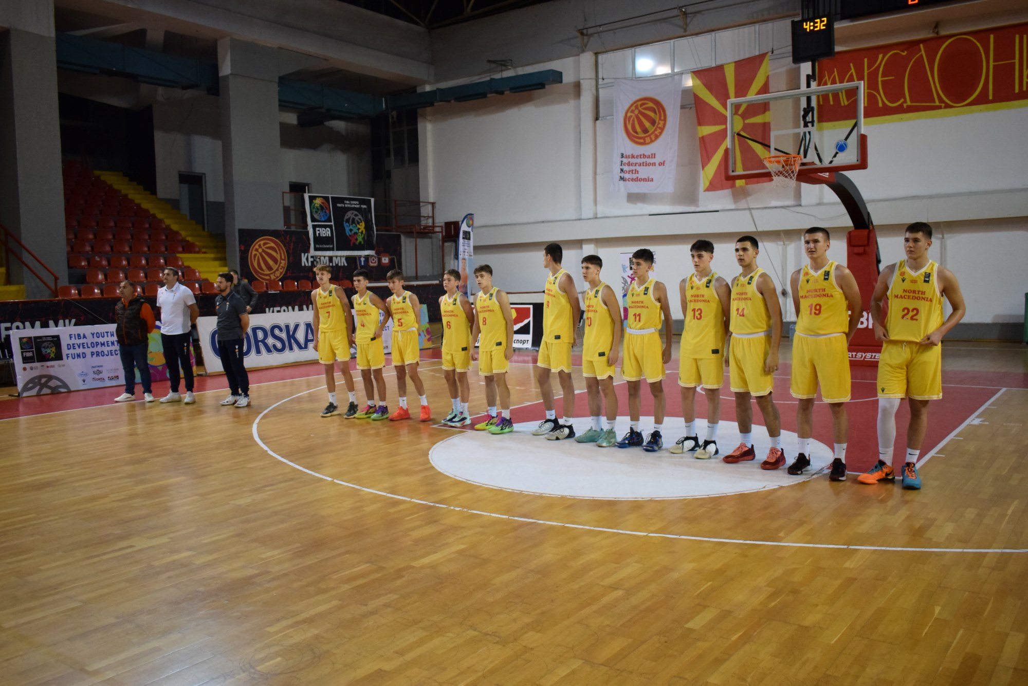 ФИБА YDF ТУРНИР-СКОПЈЕ 2023: Кадетите имаа енергија само за едно добро полувреме против Турција