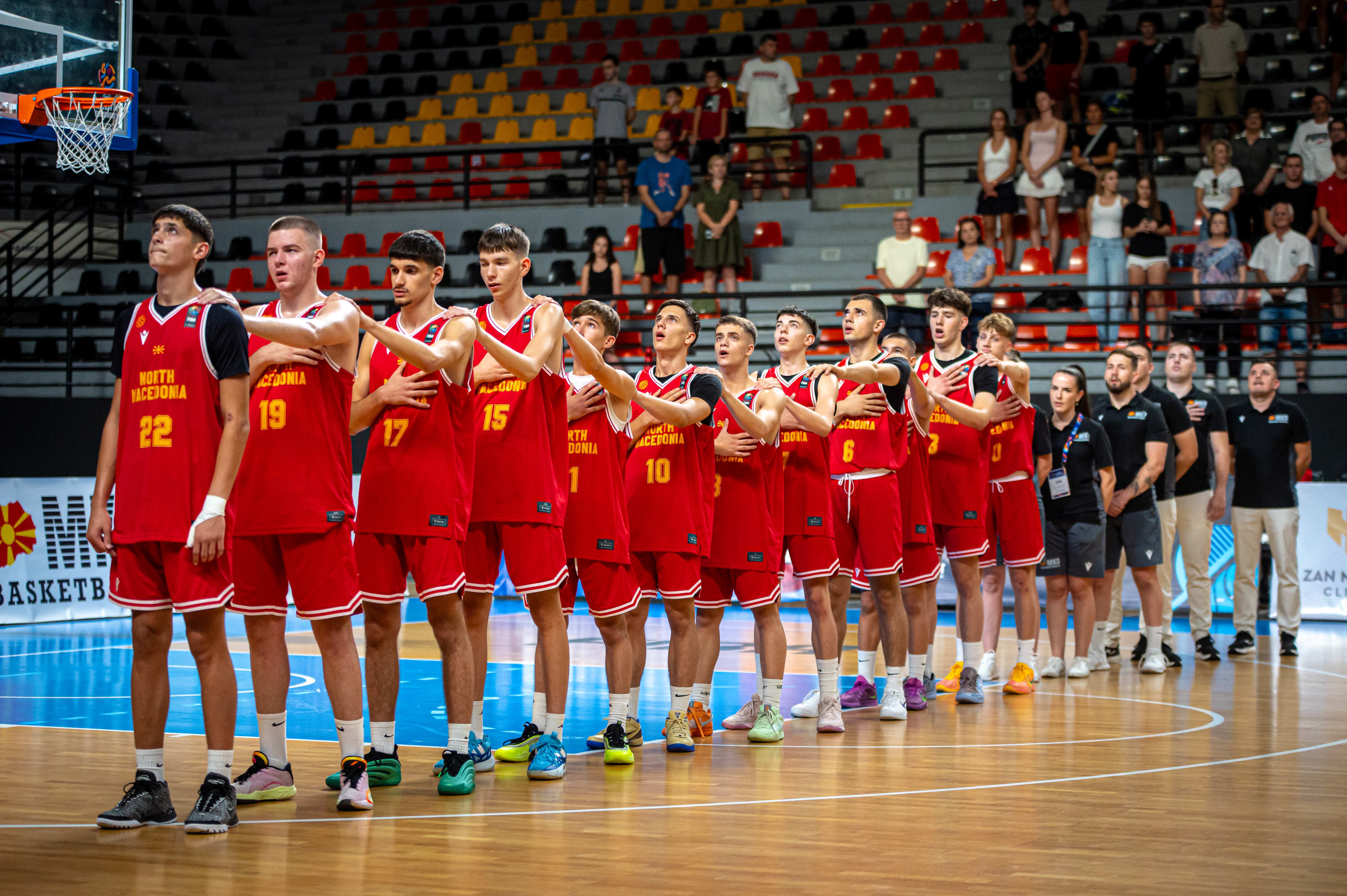 ЕП ДИВИЗИЈА Б „ПОД 16“ МАЖИ – СКОПЈЕ:Кадетите се вратија од - 17, но не ја совладаа Шведска