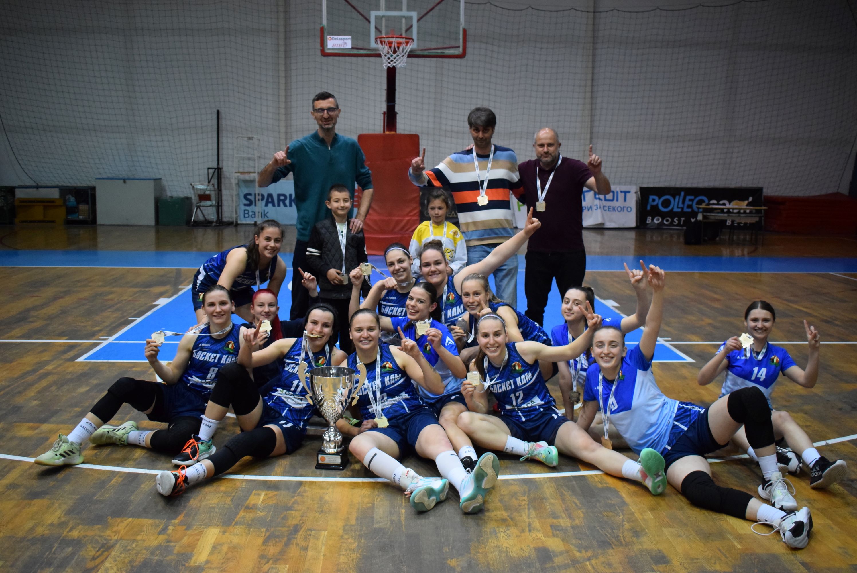 ПРВА ЛИГА-ЖЕНИ-ПЛЕЈ-ОФ-ФИНАЛE: Баскет кам со „трочекор“ до втората шампионска титула!