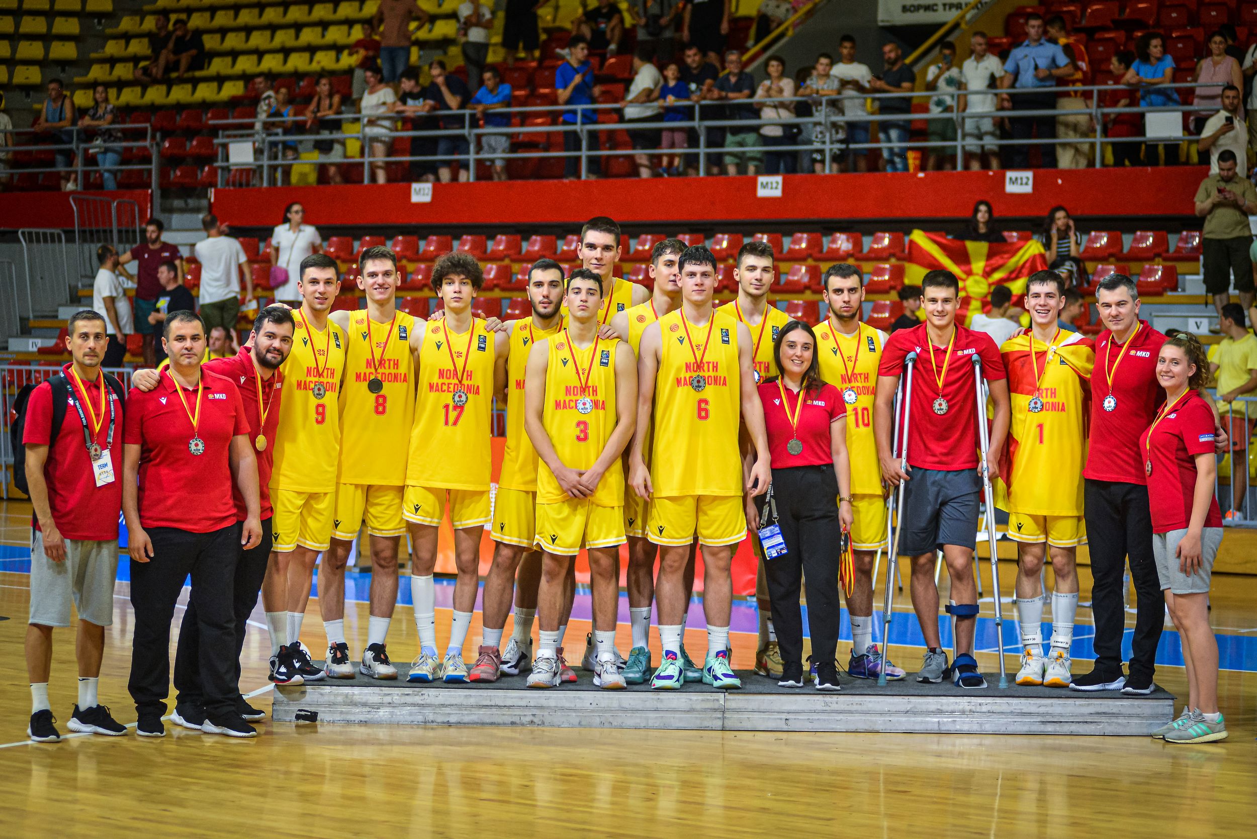 ФИБА РЕЈТИНГ: Машките младински селекции на 17. место во Европа
