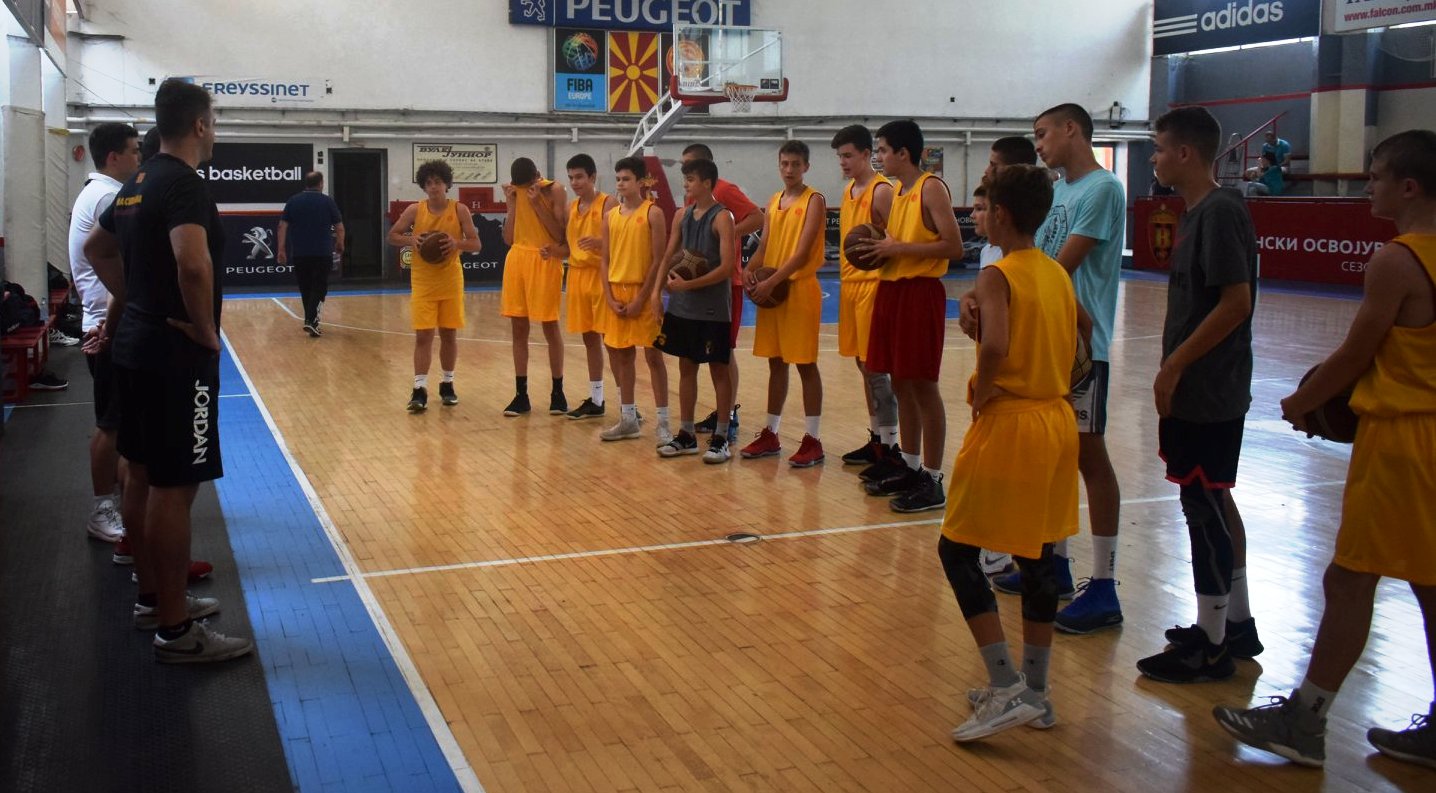 Националната селекција до 14 години го одржа првиот собир