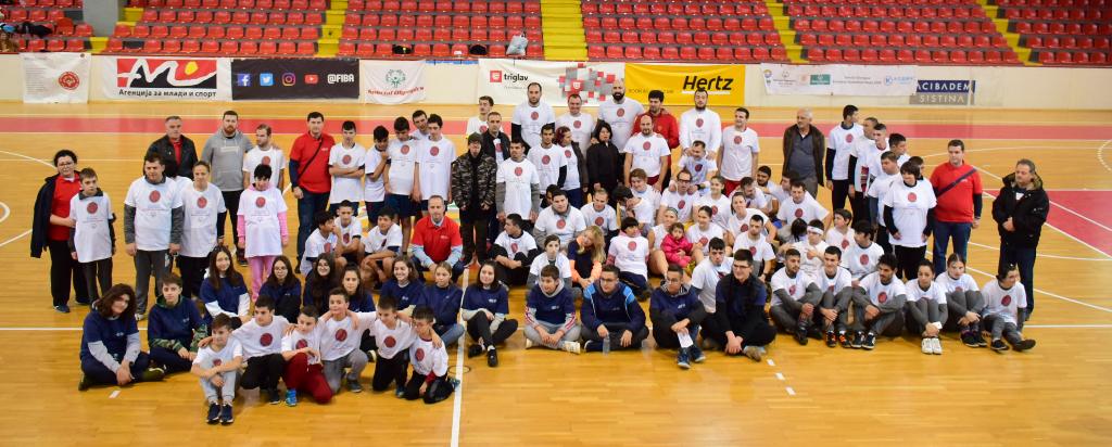 Специјалната Олимпијада ја одбележува европската кошаркарска недела