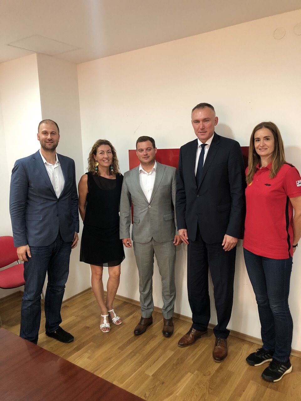 Камил Новак во посета на МКФ и на АМС